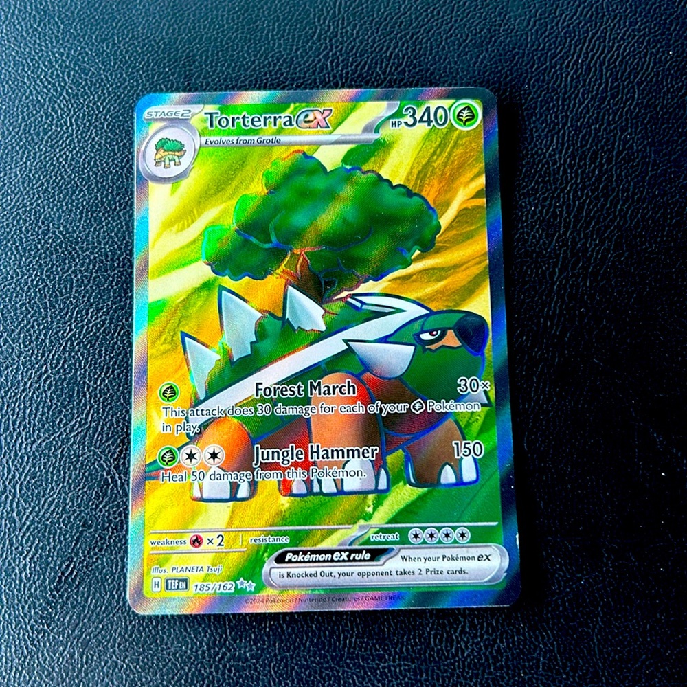 Torterra EX Pokémon Card